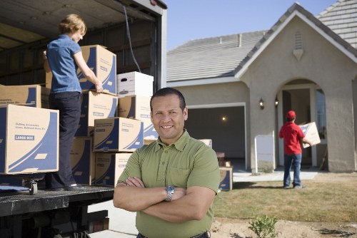 Packed moving van for removals in Ilford and nearby areas