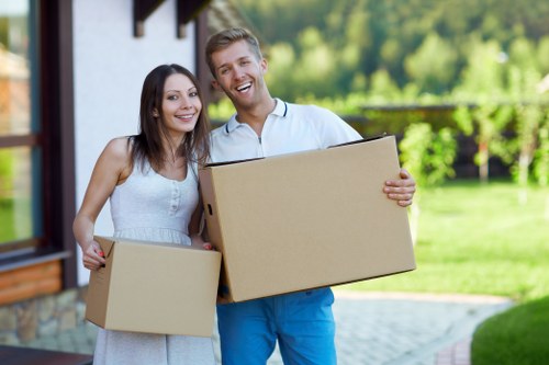 Professional removal van support for homes and businesses in Ilford