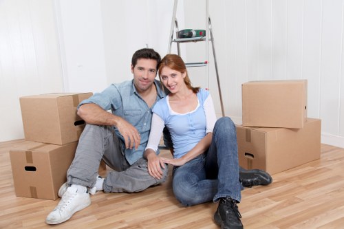 Packing and moving household items with a man and van in Ilford