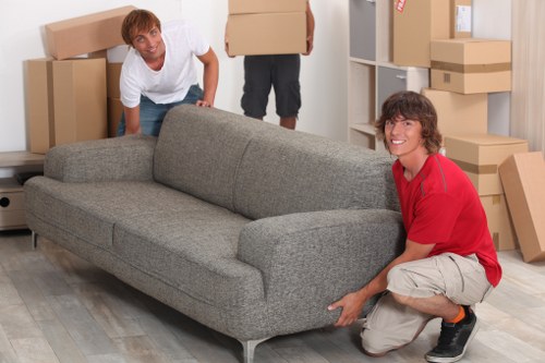 Loading furniture and boxes for a man with a van job in Ilford