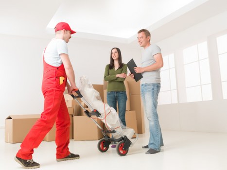 Commercial removals van transport for an office or business move in Ilford