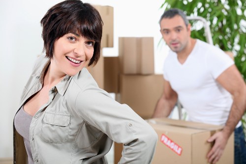Packing and loading support for a local removals job in Ilford